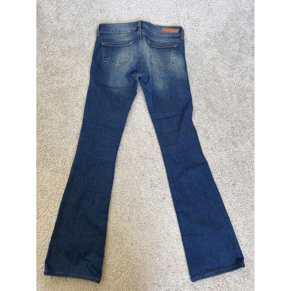 Rifle Sicilia Low Rise Flare Jeans Blue Wash Size 6 Y2K Distressed - Picture 7 of 7